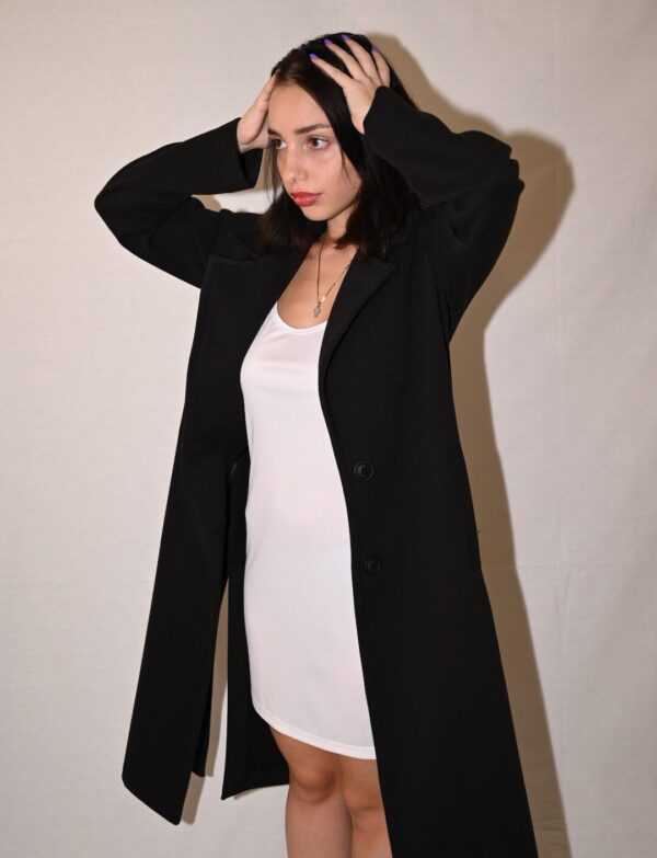 All time classic μαύρο παλτό🖤🥐☕